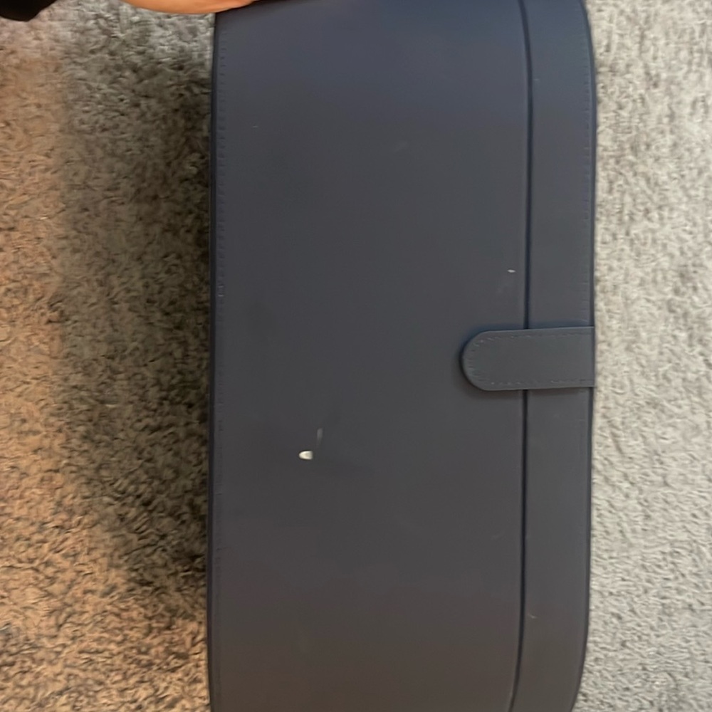 Dyson airwrap case in Navy blue